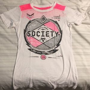 Society t-shirt medium